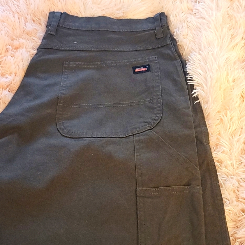 Men brown khaki dickie pants size 38×30